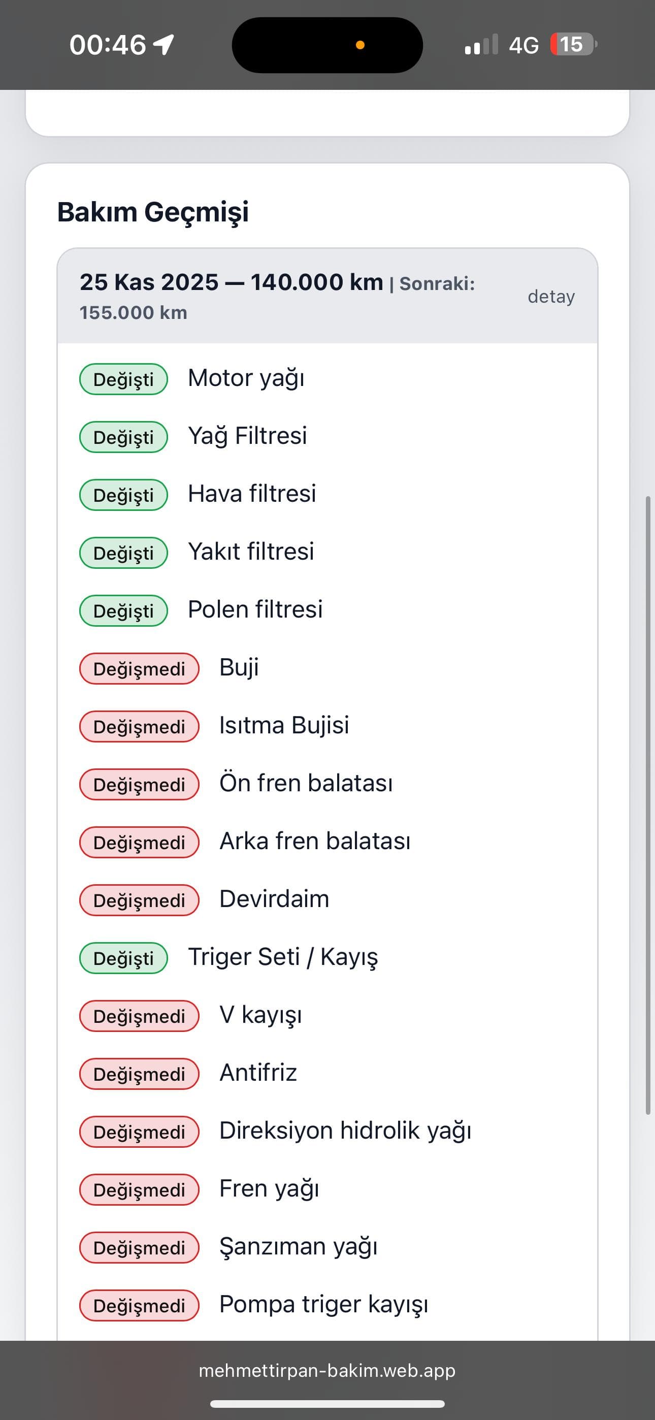 Bakım Ustası Web Ekran 2
